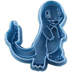 Cuticuter Pokémon Charmander koekjesuitsteker, blauw, 8 x 7 x 1,5 cm