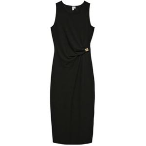 VERO MODA Vmhosanna S/L 7/8 Dress JRS Btq Ga, zwart, M