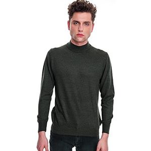 Bonamaison Men's TRMRVN100104 Pullover Sweater, Khaki, XL