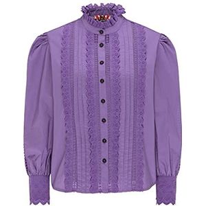 NALLY Damesblouse 13815944-NA02, lila, S, lila, S