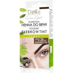 Delia Cosmetics - Teinte pour sourcils en poudre - Bruin - Wenkbrauw make-up