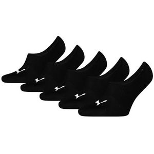 PUMA Unisex Mid Cut Footie, zwart, 43/46 EU