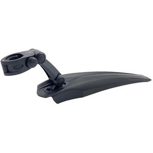 MVTEK Spatbord voor stads/MTB, verstelbaar van kunststof, slangaansluiting, max. 31,8 mm, spatbord voor MTB en stadsfiets, spatbord voor 26/28 inch wielen
