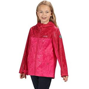 Regatta Kinder Disguizer Waterdicht Water Geactiveerd Patroon Outdoor Hooded Jas