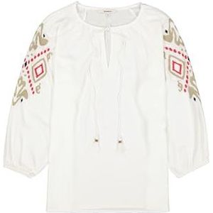 O40035_Dames Shirt Ls, off-white, XS