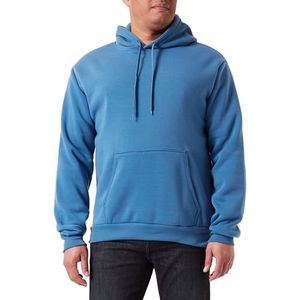 Bondry Sportieve stretch gebreide trui voor heren polyester DENIMBLAUW maat XXL, denimblauw, XXL