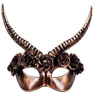 Boland 72253 - oogmasker Mama Legba voor volwassenen, masker voor Halloween of carnaval, kostuumaccessoires, carnavalskostuums, JGA