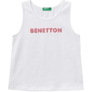 United Colors of Benetton Tanktop, Wit, 1 jaar
