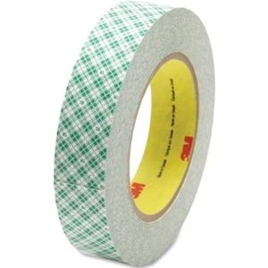 3M 410M dubbelzijdig plakband met papiervliesdrager, 50 mm x 33 m, 0,15 mm, wit (24 stuks)