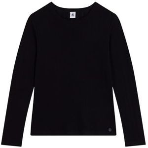 PETIT BATEAU - l'iconique - T-shirt - Zwart - Katoen