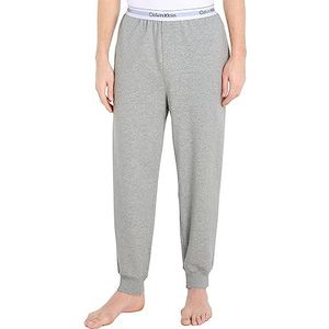 calvin klein Heren Jogger Broek, Grijs Heather, S