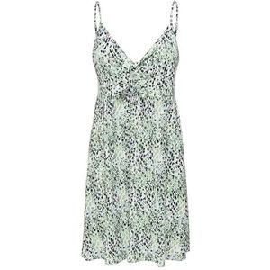Onlnova Life Vis Jules Dress AOP, Quiet Green, M