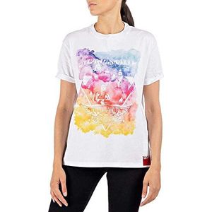 Replay T-shirt voor dames, 001 Optical White, XS