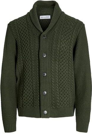 JACK & JONES Gebreid vest  groen