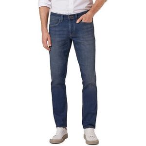 Hattric Heren Cross Denim Harris Straight Jeans, Blue 42, 35W / 32L