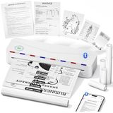 Phomemo M836 - Thermoprinter - Draadloos - A4 - 300 DPI - Mobiele Printer - Wit