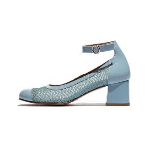 Fly London Dames SALZ274FLY Pumps, hemelsblauw, 4 UK, Hemelsblauw, 37 EU