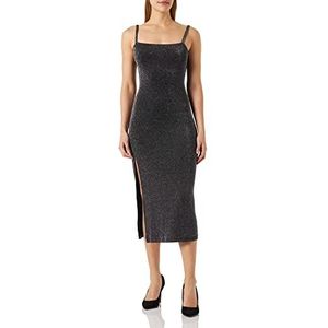 HUGO Dames Nolores Jersey_Dress, Black1, XL