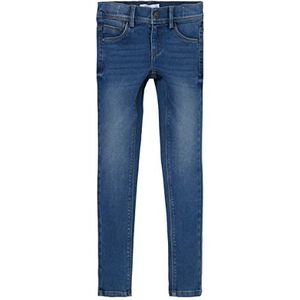 NAME IT Jeans voor meisjes Skinny Fit, blauw (middelblauw denim), 140 cm