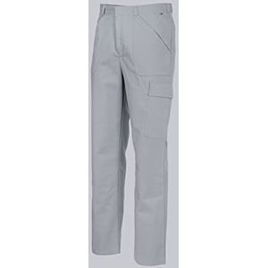 BP 1680 558 unisex werkbroek van duurzaam gemengd weefsel lichtgrijs, maat Ls