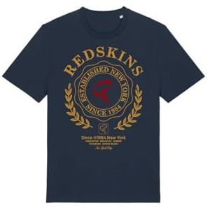 REDSKINS Junior Redskins T-shirt voor kinderen, marineblauw, uniseks, Blauw, 14 Jaren