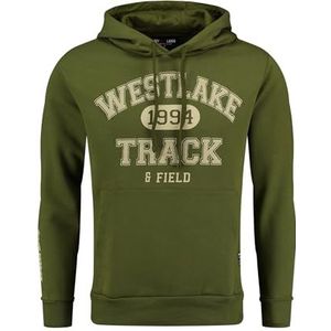 KEYLARGO Heren Klwest Lake Hoody Capuchontrui, Pesto Green (1551), S