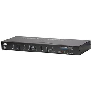 Aten CS1768 8-Port USB DVI KVM-switch, zwart