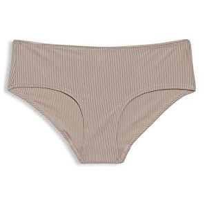 ESPRIT Gerecycled, hipster-shorts van microvezel, 260/beige, 34