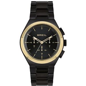 Breil - Bend horloges voor heren, Zwart/Goud, taille unique, Armband
