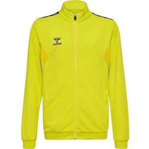 Hummel - hmlAUTHENTIC PL ZIP JACKET - Jack - Groen - Gerecycled Polyester