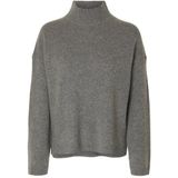 Selected - Cille - Gebreide Trui - Hoge Hals - Losse Pasvorm - 70% Wol - 30% Kasjmier