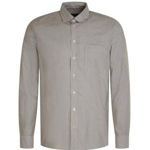 Seidensticker Casual overhemd voor heren, regular fit, zacht, New Button-down, lange mouwen, 100% katoen, donkerblauw, L