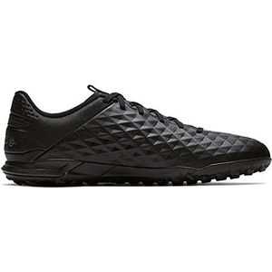 Nike Unisex Legend 8 Academy TF Football Shoe, zwart zwart 010, 45,5 EU, Zwart Black Black 010, 45.5 EU