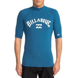 Billabong Lycra met korte mouwen, Blauw, XS