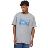 Mister Tee Ovhoe oversized thee, grijs, XS Grote maten Tall