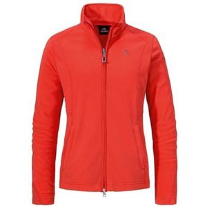 Schöffel - Leona3 - Fleecejack - Rood - Regular Fit