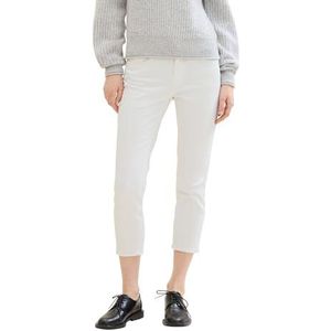 TOM TAILOR Alexa Straight Jeans voor dames, 20000 - wit, 26W x 26L