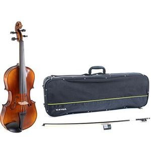 GEWA altviool, altvioolset serie Allegro VA1-42,0 cm speelklaar incl. altvioolkoffer, carbon strijkstok, Thomastik Infeld AlphaYue snaren