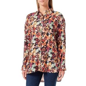 Mavi Oversize damesblouse, oranje, L