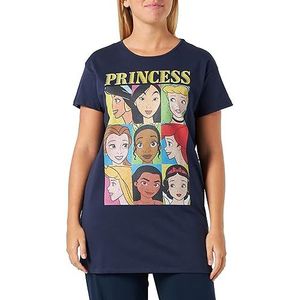 Disney WODPRINTBT010 nachthemd, marineblauw, M dames, Marine., M