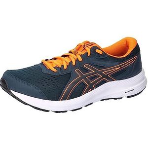 ASICS Gel-Contend 8 Sneakers voor heren, French Blue Bright Orange, 44 EU