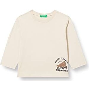 United Colors of Benetton T-Shirt M/L 3DMSG106C, ecru-beige 32C, 98 kinderen