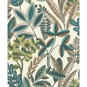 Rasch Behang vliesbehang (Botanisch) wit 10,05 m x 0,53 m Florentine III 485523