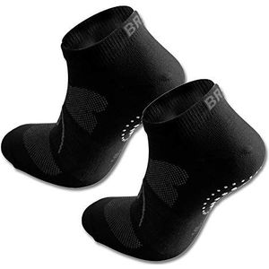BRBL Brbl sokken met grip, BRBL sokken met grip, ademend, lichte compressie voor pilten, uniseks