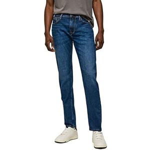 Pepe Jeans Hatch Regular Jeans voor heren, Blauw (Denim-Vr6), 28W / 32L
