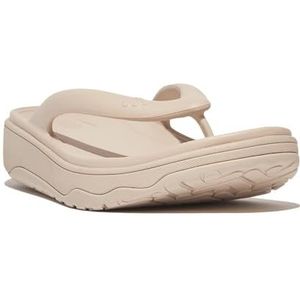 Fitflop Relieff Recovery Teen-Post Sandalen voor dames, Beige, 43 EU