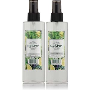 MARMARA Kolonya Limon | Turks geurwater | Aftershave | Turkse hand water | Scheerwater | Keulse water dames en heren | Citroenwater Turks | Eau de Cologne Lemon | (2x200ml)