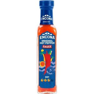 Encona West Indian Glad Papaya Warm Pepper Saus 6 Pakketten van 142 milliliter