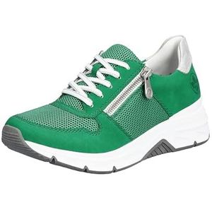 Rieker 48135 veterschoenen voor dames, groen, 39 EU