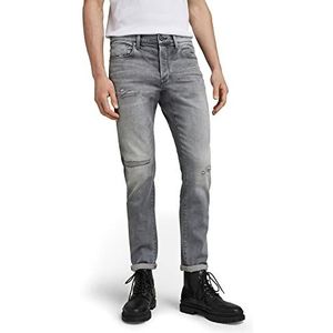 G-Star Raw 3301 Slim Fit Jeans heren, Grijs (Sun Faded Glacier Grey Restored C293-d112), 29W / 32L